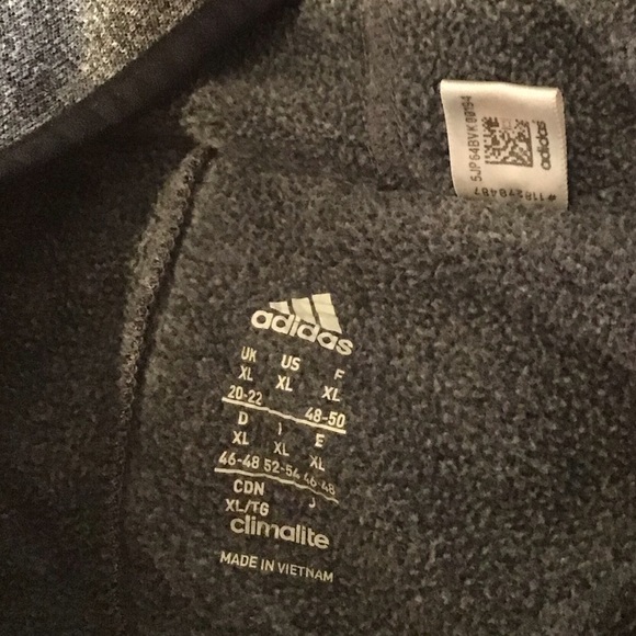 Adidas Women's Gray Hoodie Top - Picture 7 of 10